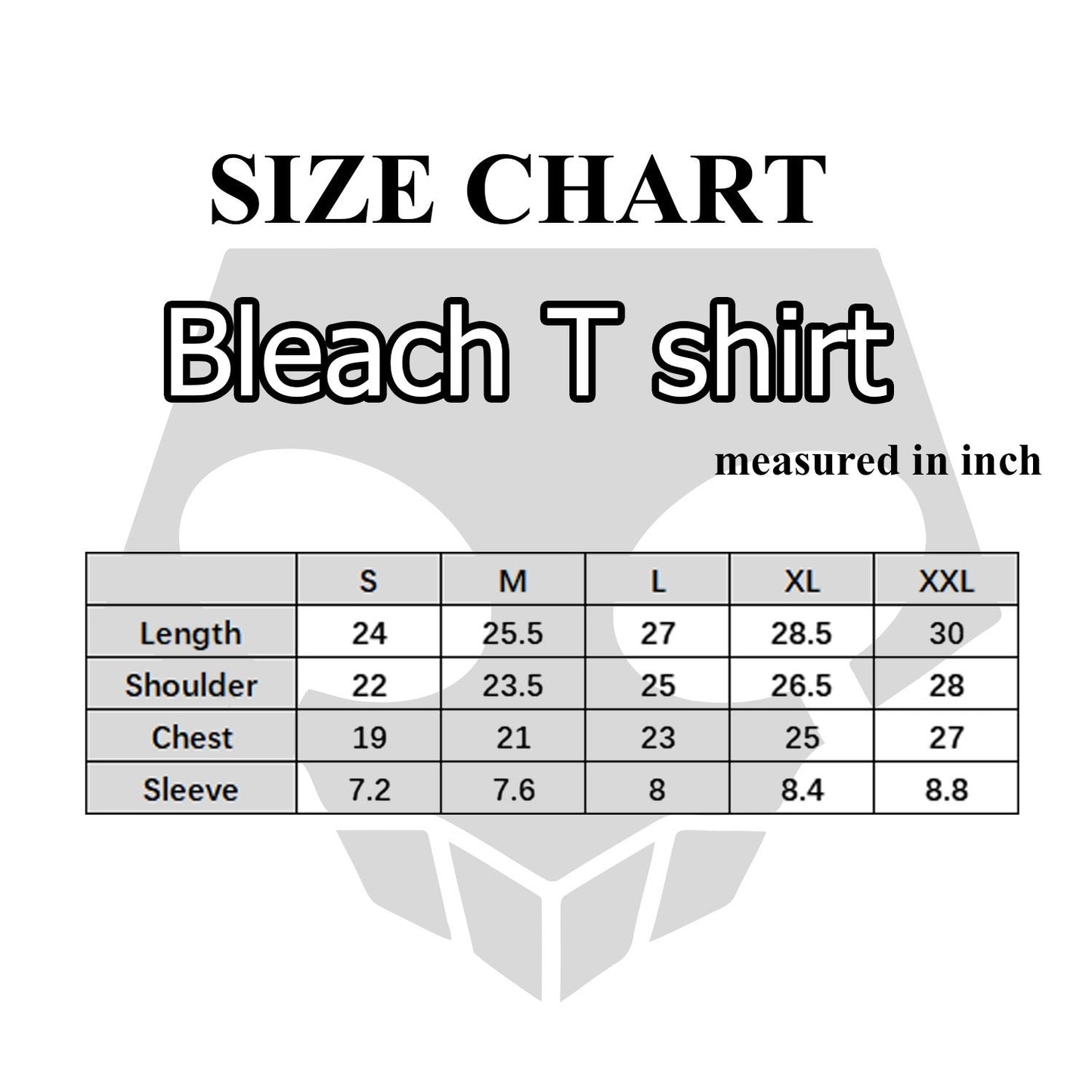 ASTERISK TEE (INVERTED BLACK)