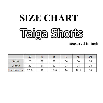 TAIGAFACE SHORTS (BROWN)