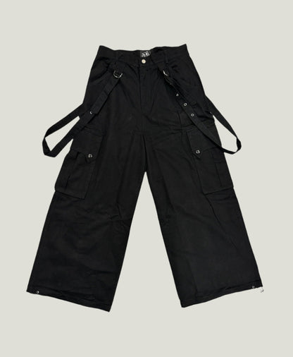 TAIGA STRAP PANTS (BLACK)