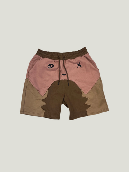 TAIGAFACE SHORTS (BROWN)