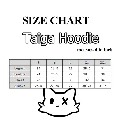 TAIGAFACE HOODIE (GREY)