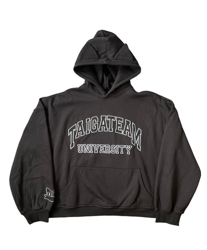 TAIGATEAM UNIVERSITY HOODIE (BLACK)